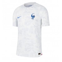 Frankreich Fußballbekleidung Auswärtstrikot WM 2022 Kurzarm
